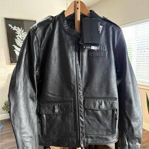 Harley-Davidson Black Military Style Jacket